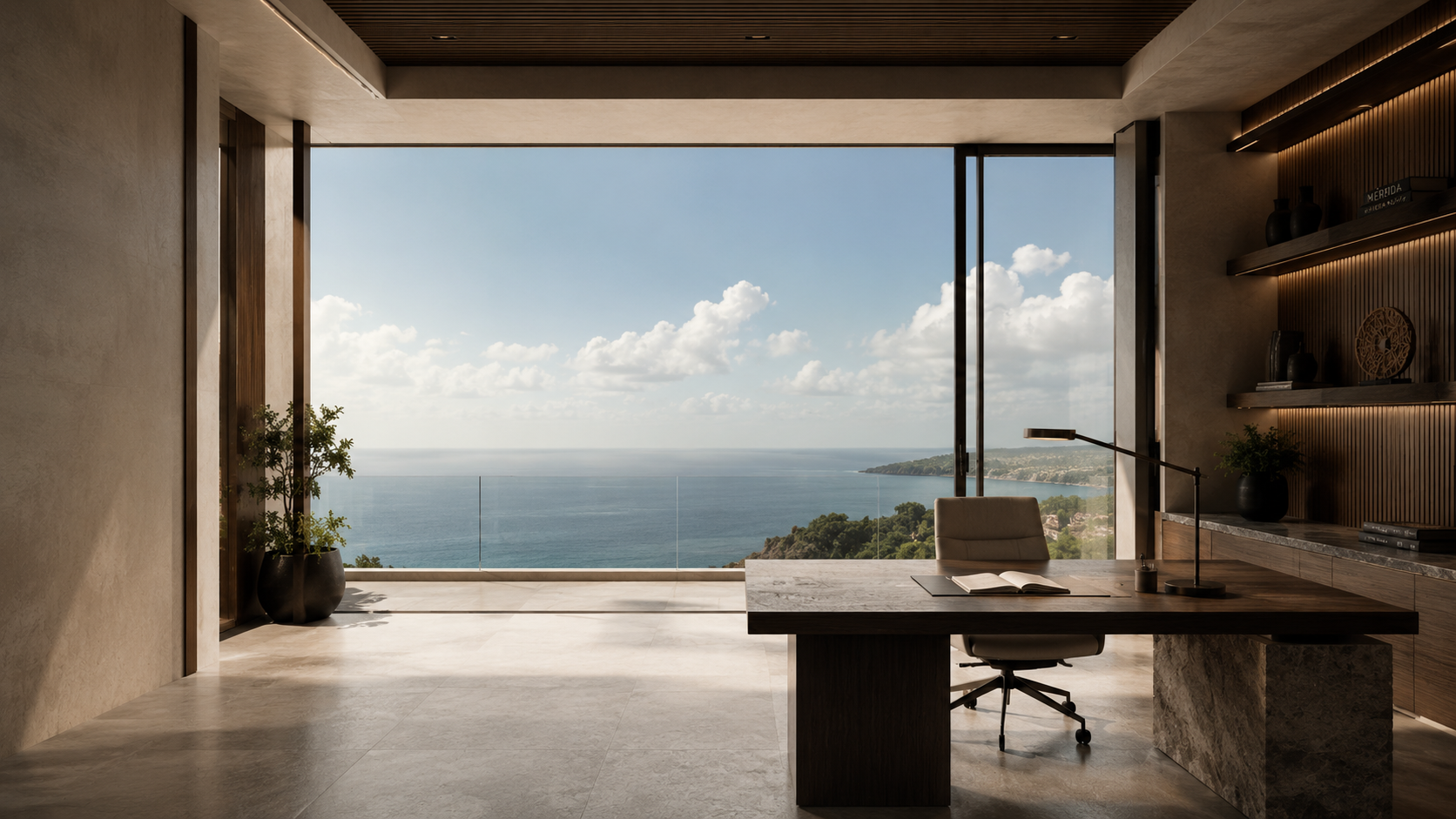Residencia contemporánea con vista al Caribe — Riviera Maya